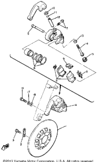 Front Brake Caliper