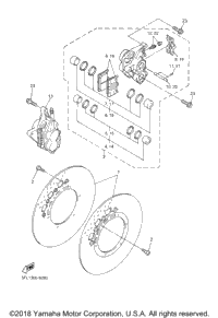 Front Brake Caliper