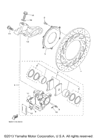 Rear Brake Caliper