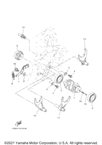 Shift Cam Fork