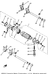 Shift Cam Fork