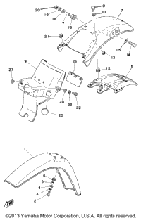 Front Fender - Rear Fender