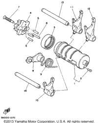Shift Cam Shift Fork