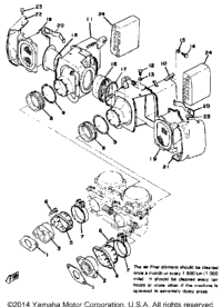 Intake Xs650c