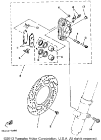 Front Brake-Caliper