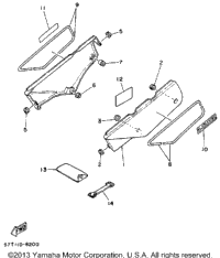 Side Cover Xt350s