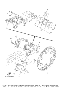 Rear Brake Caliper