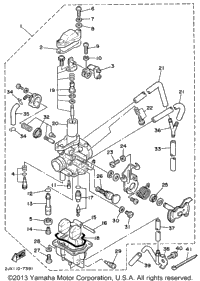 Carburetor Non California Model