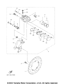 Rear Brake Caliper