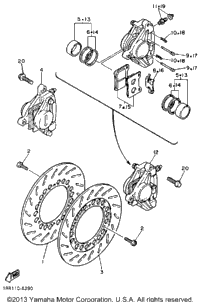 Front Brake Caliper