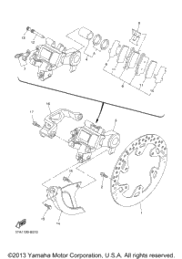Rear Brake Caliper