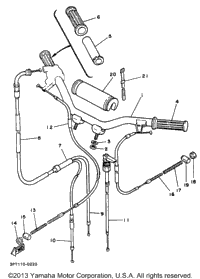 Steering Handle Cable