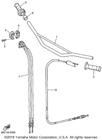 Steering Handle Cable