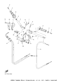 Steering Handle Cable