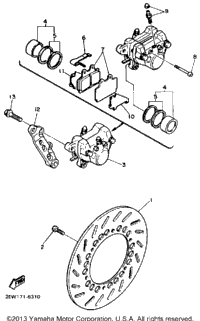 Rear Brake Caliper