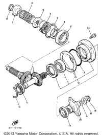 Middle Drive Gear