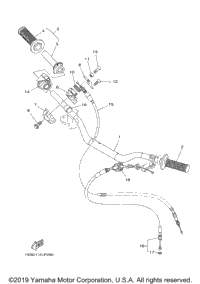 Steering Handle Cable