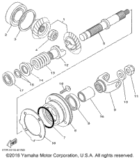 Middle Drive Gear