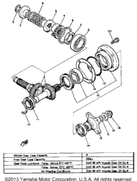 Middle Drive Gear