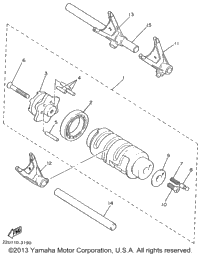 Shift Cam Fork