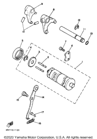 Shift Cam Fork