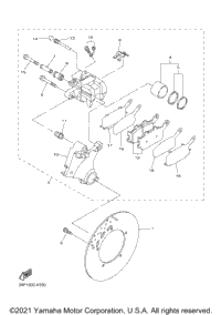 Rear Brake Caliper