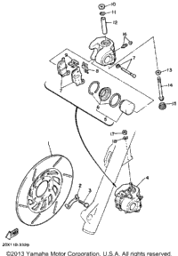 Front Brake Caliper