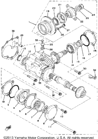 Middle Drive Gear