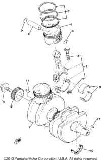 Crank - Piston