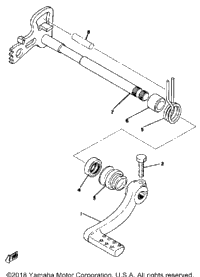 Shift Shaft Yz250d