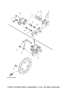 Rear Brake Caliper
