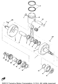Crank - Piston