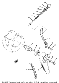 Camshaft - Chain Xt200k - Kc