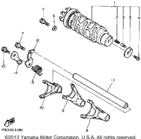 Shift Cam Fork