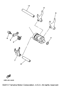 Shift Cam - Shift Fork