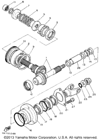Middle Drive Gear