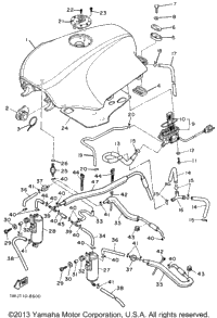 Fuel Tank Fj1200sc