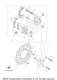 Front Brake Caliper