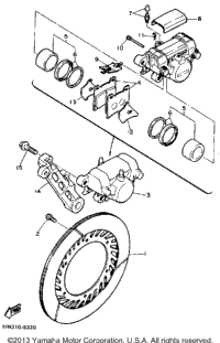 Rear Brake Caliper