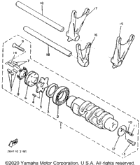 Shift Cam Fork