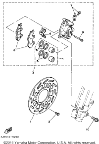 Front Brake Caliper