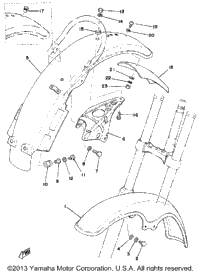 Front Fender - Rear Fender