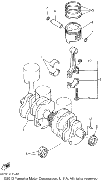 Crankshaft Piston