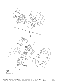Rear Brake Caliper