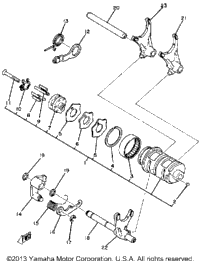 Shift Cam Fork