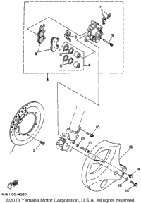 Front Brake Caliper