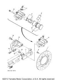 Rear Brake Caliper