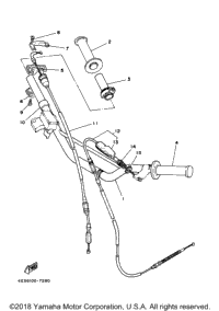 Steering Handle Cable