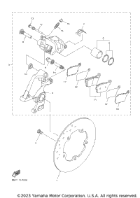 Rear Brake Caliper