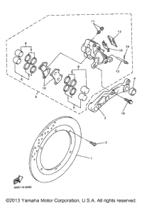 Rear Brake Caliper